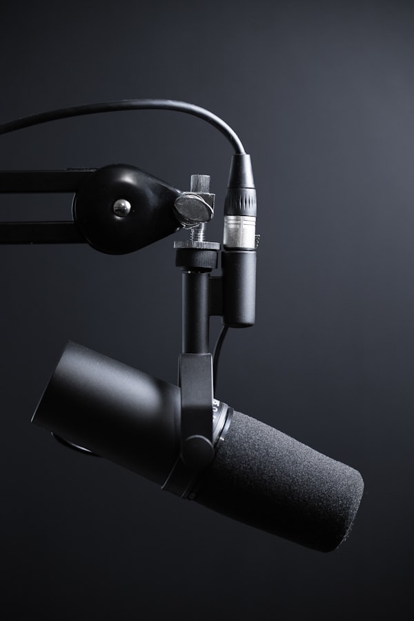 Enregistrement de podcast de haute qualité avec micros de table